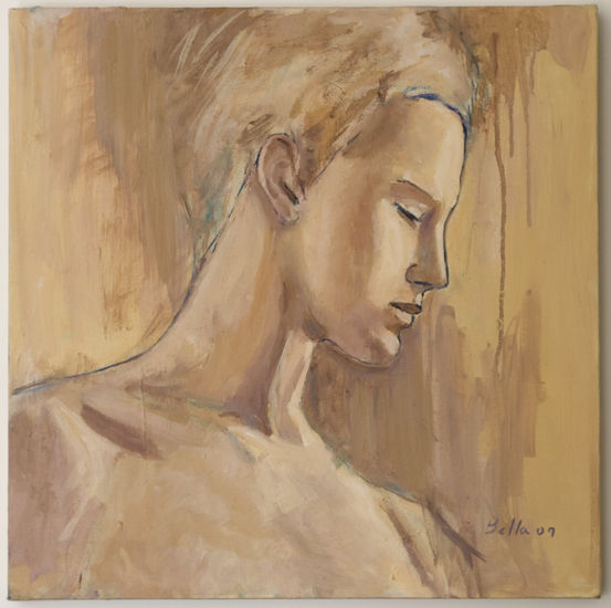 Mujer 3 Oil Canvas Figure Painting