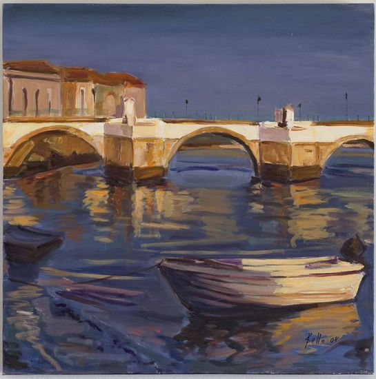 Tavira Oil Canvas Landscaping