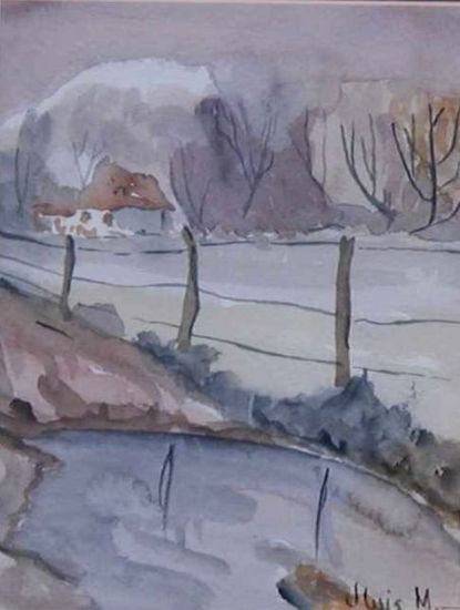 Frio en el Pirineo Watercolour Paper Landscaping