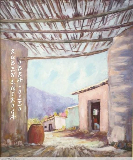 VIEJO CAÑISO Oil Canvas Landscaping