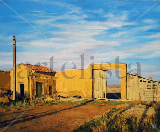 Otero de Sariegos Oil Canvas Landscaping