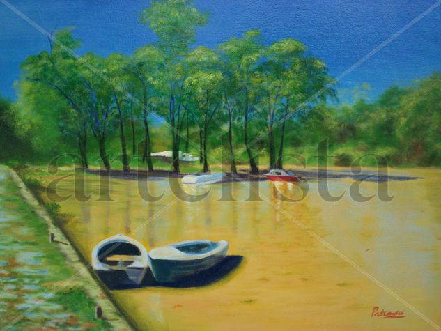 DELTA Acrylic Canvas Landscaping