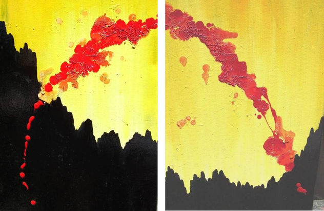 negro y amarillo