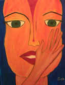 LA MANO Oil Canvas Portrait