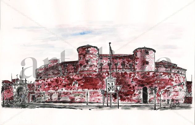 Arco de la Carcel y Castillo (León)