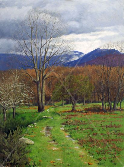 Sanabria II Oil Canvas Landscaping