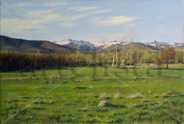 Sanabria III Oil Canvas Landscaping