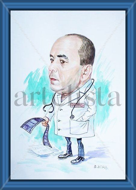 acuarela sobre papel obra de eusebio vidal