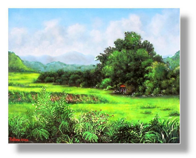 Escambray4 Acrylic Canvas Landscaping