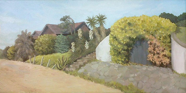 Calle de Pinamar Oil Canvas Landscaping