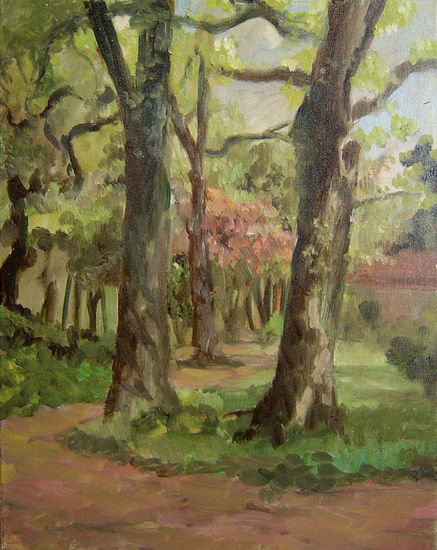 Jardín Botánico Oil Canvas Landscaping