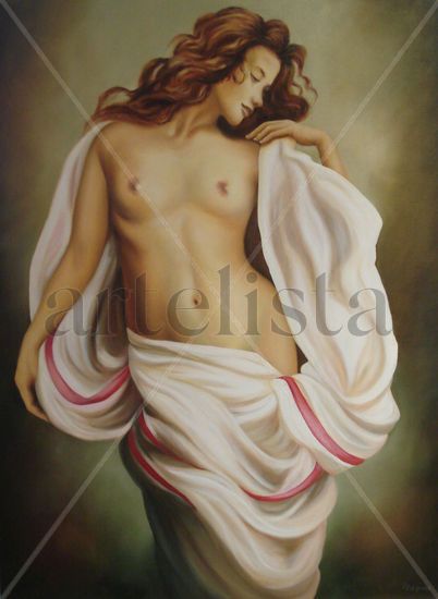 Angelical Oil Canvas Nude Paintings