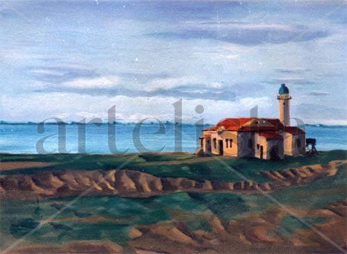 La soledad Oil Canvas Landscaping