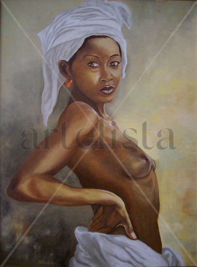 Morena Oil Canvas Nude Paintings