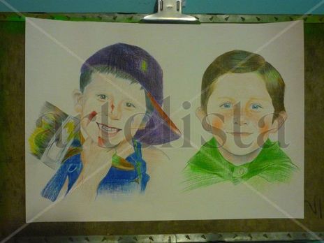 Retrato de hijos...