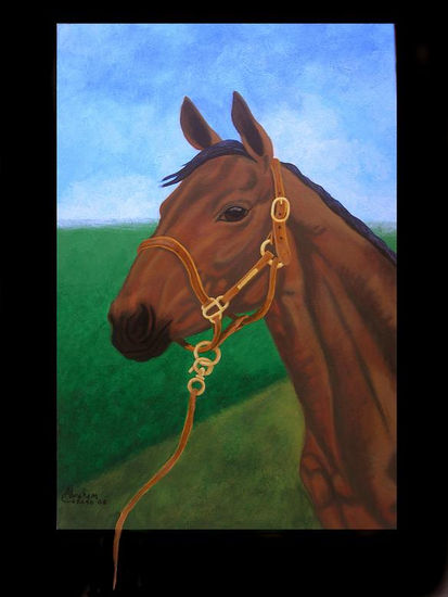 Caballo Oil Canvas Others