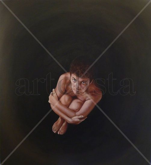 De la serie El pozo Acrylic Canvas Nude Paintings