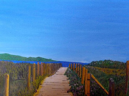 Pasarela en Playa...