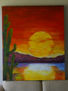 puesta de sol