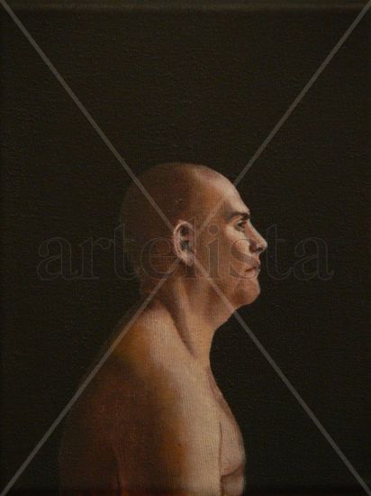 De la serie Cuerpos dóciles I Acrylic Canvas Figure Painting