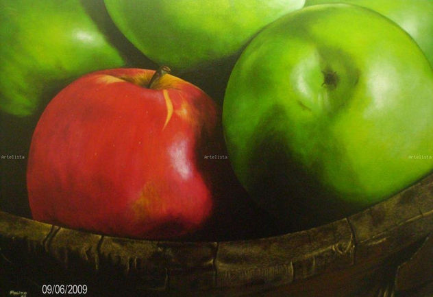 Manzanas en Cesta