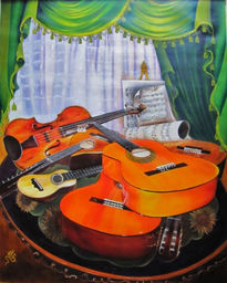 Guitarras y violin