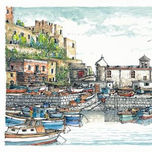Litografie Napoli thumbnail 1