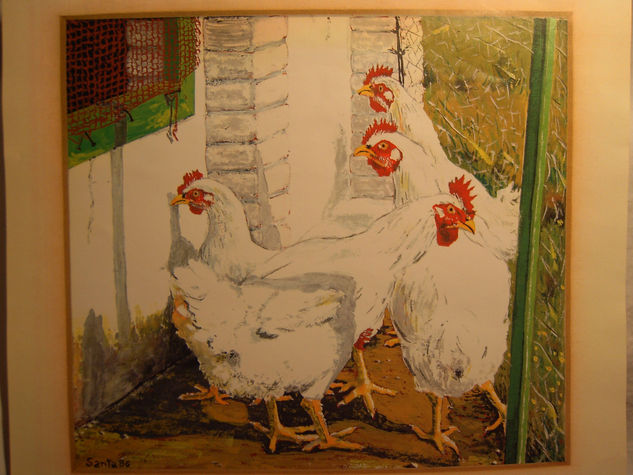 GALLINAS Watercolour Paper Animals