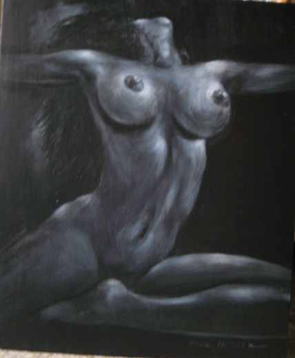 Desnudo blanco  y...