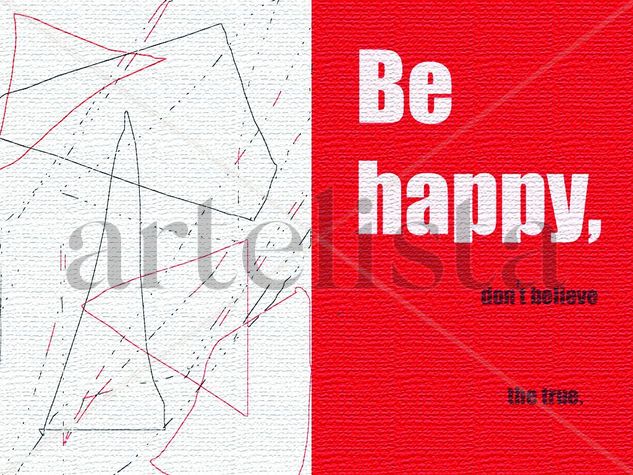 BE HAPPY 