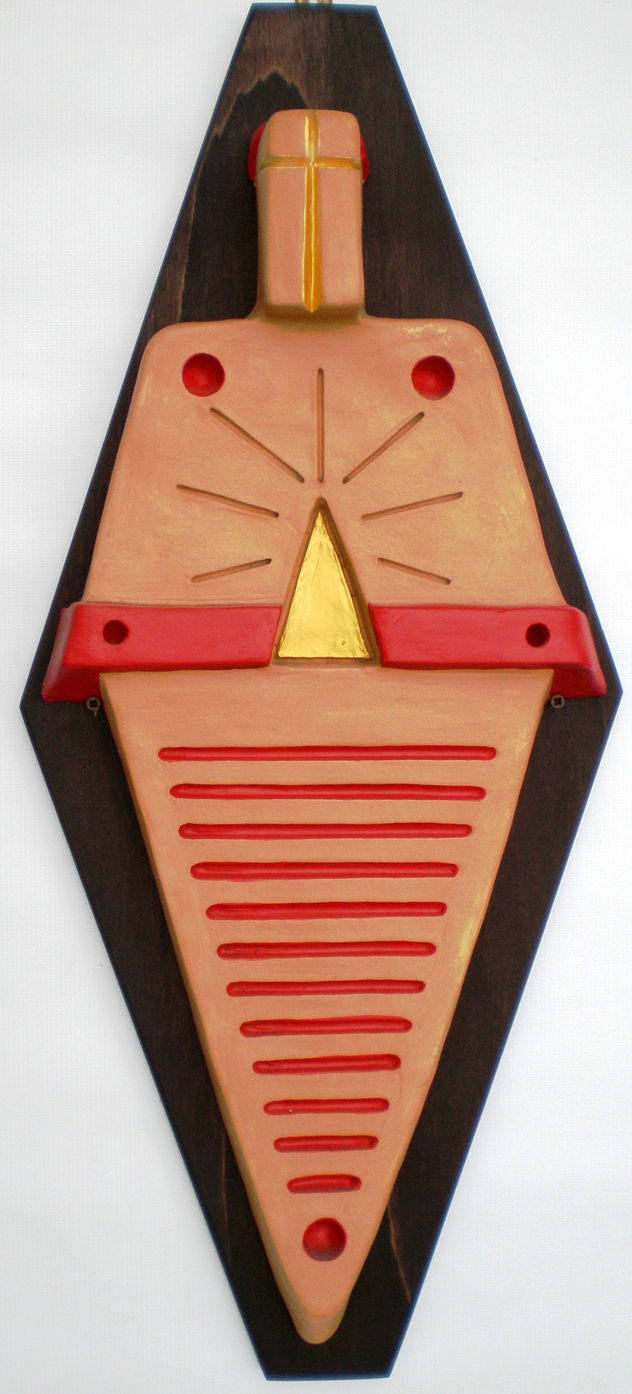 Sua eminenza, terracotta Pasquale Mastrogiacomo