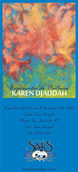 Expo de Pintura: KAREN DJADDAH 