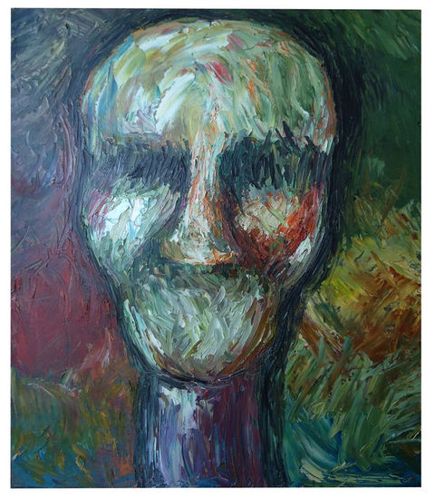 rostro 02 Oil Canvas Figure Painting