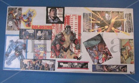 SERIE COLLAGE COMICS DE RAFAEL SANTOYO