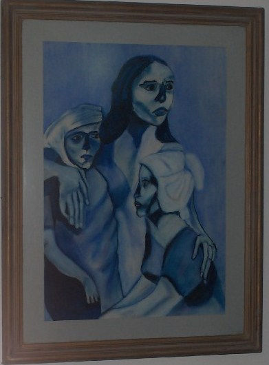 Mujeres Pastel Paper Others