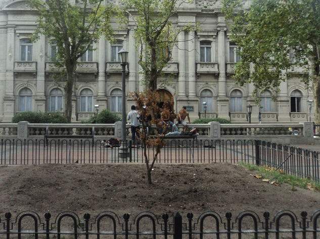 plaza cagancha montevideo-uruguay 