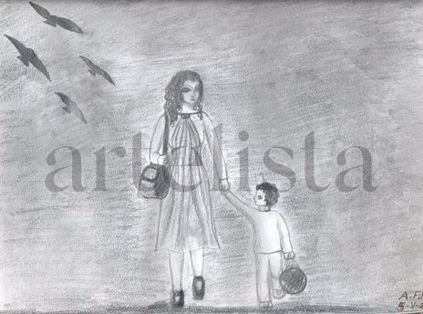 Mi madre y mi hermano