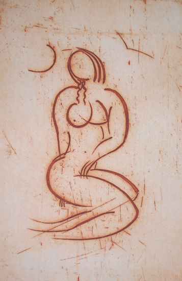 Mujer 2 Etching Process