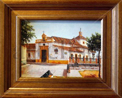 Ermita de San Telmo Oil Canvas Landscaping