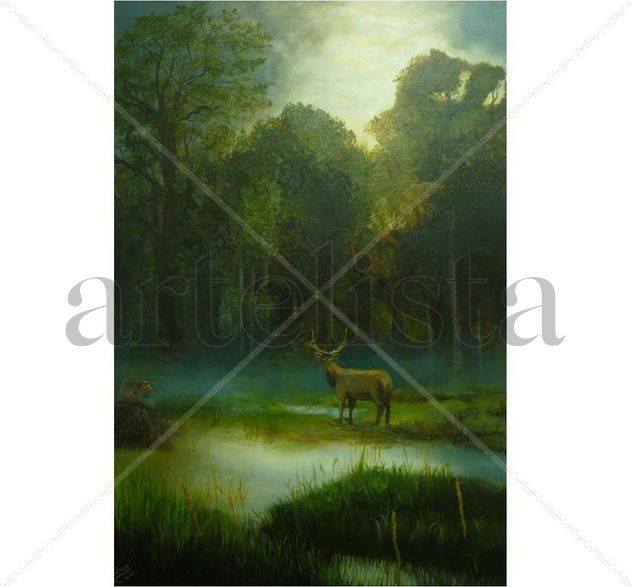 El venado tranquilo
