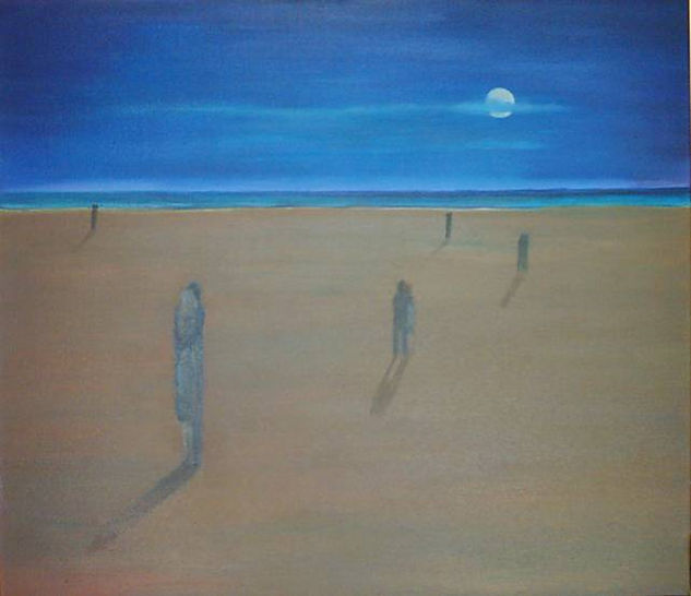 Hechizo de Luna Oil Canvas Marine Painting