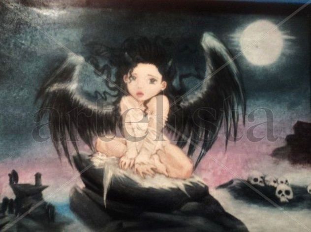Pequeño Ángel Caído (tributo a Luis Royo)