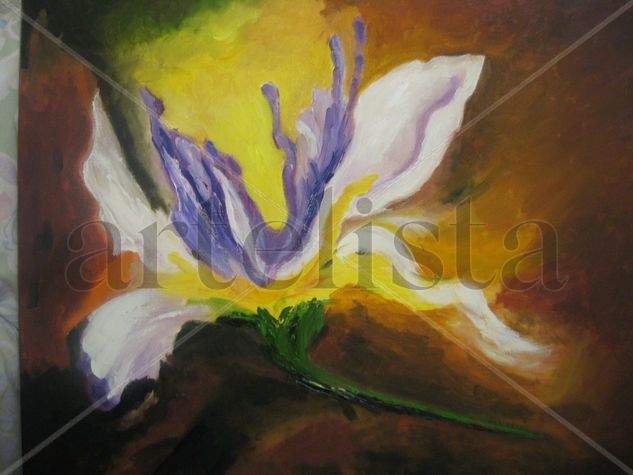 Orquídea Radiante Oil Canvas Landscaping