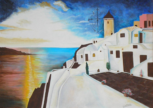 mediterraneo Oil Canvas Landscaping