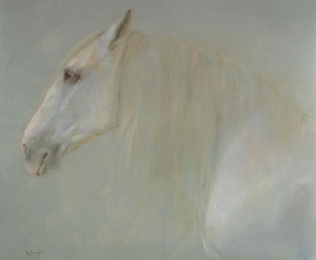 CABALLO SOBRE GRIS