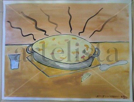 Arroz con costra