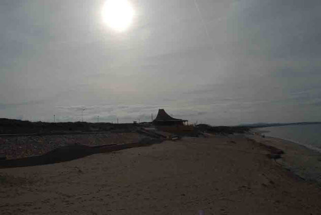 Sunset at Sorso seaside