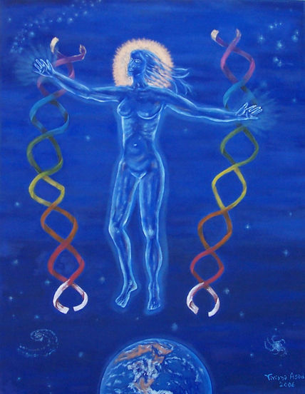 Indigo y cristal