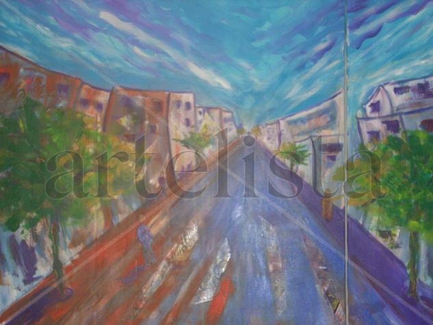 CALLE DE PRECIOS Acrylic Canvas Others