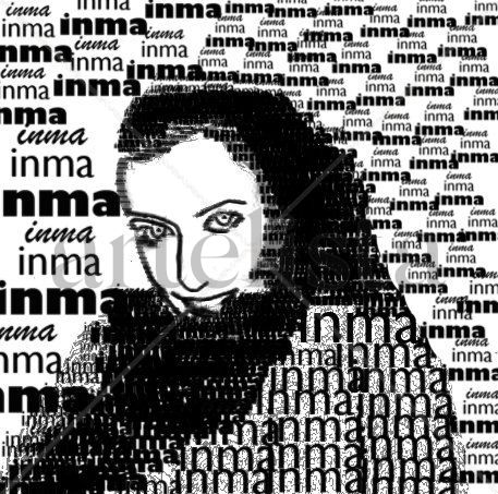 retrato tipografico